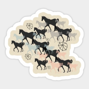 Horse Pattern Sticker